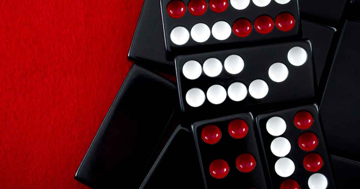 Pai Gow gameplay at a casino party rental event
